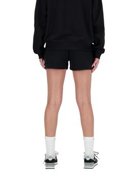 Pantalón Corto New Balance Essentials Negro Mujer