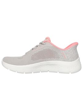 Zapatillas Skechers Go Walk Flex Mujer Taupe