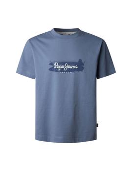 Camiseta Pepe Jeans Picthon Hombre Azul