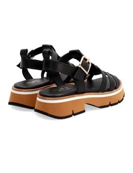 Sandalias Alpe Ball Lux Mujer Negro