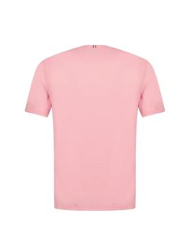 Camiseta Le Coq Sportif Monochrome Hombre Rosa