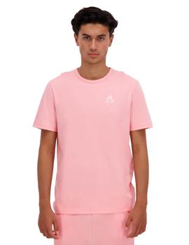 Camiseta Le Coq Sportif Monochrome Hombre Rosa