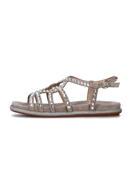 Sandalias Alma en Pena Suede Mujer Taupe