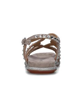 Sandalias Alma en Pena Suede Mujer Taupe