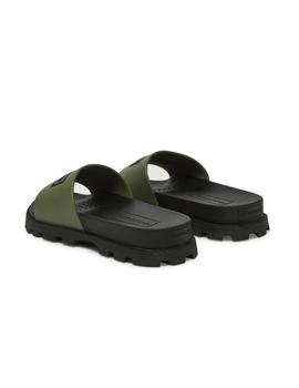 Chanclas Hunter Synthetic Slider Lichen Mujer Verde