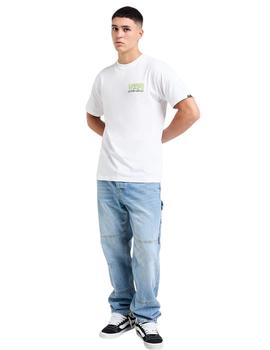 Camiseta Vans Shop Front Hombre Blanco