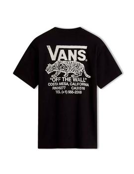 Camiseta Vans Sneaky Niño Negra