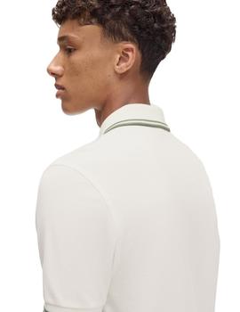 Polo Fred Perry Twin Tipped Hombre Beige