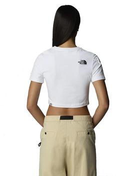 Camiseta The North Face Essentials Cropped Blanca
