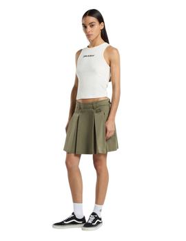 Camiseta Dickies Oakport Rib Mujer Blanco