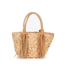 Bolso Popa Eveline Rafia Mujer Camel