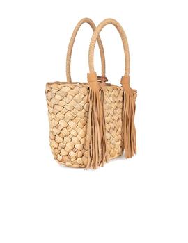 Bolso Popa Eveline Rafia Mujer Camel