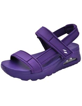 Sandalias Skechers Uno Fun Stand Mujer Morado