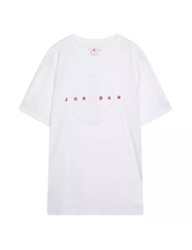 Camiseta Jordan Kids Practice Niño Blanca