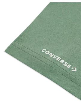 Camiseta Converse Kids Foothill Niño Verde