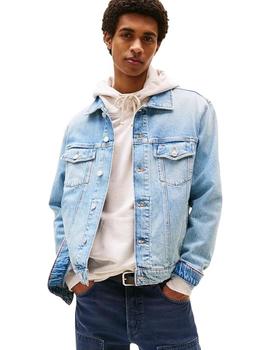 Chaqueta Tommy Ryan Regular Hombre Azul