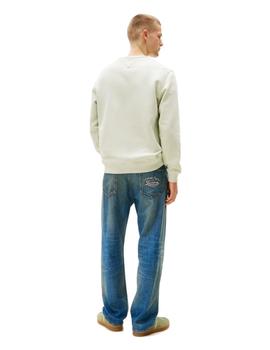 Sudadera Tommy Red Badge Hombre Verde