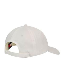 Gorra Tommy Heritage Unisex Blanco