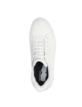Zapatillas Skechers Court Break Hombre Blanco