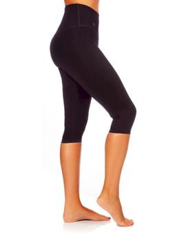Mallas Ditchil Capri Sparkle Mujer Negro