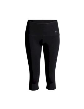 Mallas Ditchil Capri Sparkle Mujer Negro