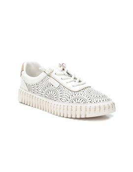 Zapatillas Carmela Mujer Piel Blanco