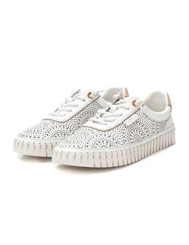 Zapatillas Carmela Mujer Piel Blanco