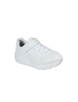 Zapatillas Skechers Uno Lite- Vendox Niño Blanco