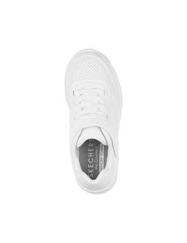 Zapatillas Skechers Uno Lite- Vendox Niño Blanco