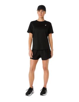 Camiseta Asics Performance Running Mujer Negro