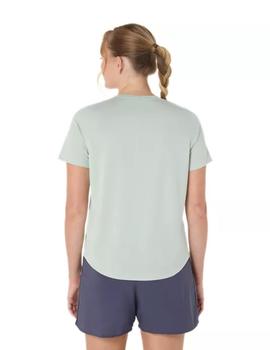 Camiseta Asics Performance Running Mujer Gris
