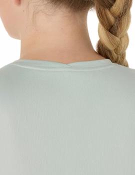 Camiseta Asics Performance Running Mujer Gris