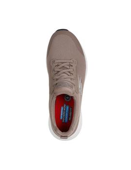Zapatilla Skechers Work Squad Mujer Camel