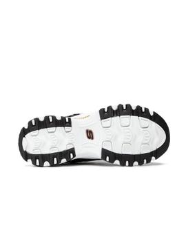 Zapatillas Skechers D Lites Devoted Fan Mujer Negro