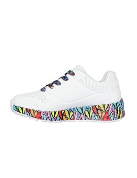 Zapatillas Skechers Uno Lite Mujer Multicolor