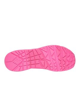 Zapatillas Skechers Uno Mujer  Rosa