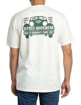 Camiseta Dickies Gordonsville Hombre Blanco