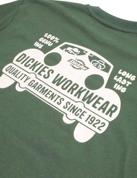 Camiseta Dickies Gordonsville Pine Hombre Verde
