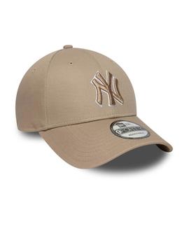 Gorra New Era NY Yankees MLB Outline 9FORTY Unisex Marrón