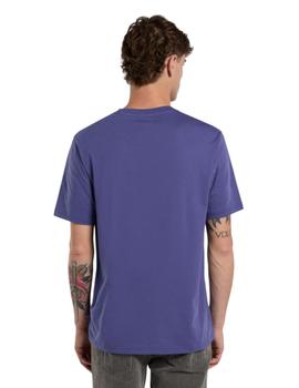 Camiseta Dickies Mapleton Hombre Azulón