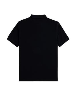 Polo Fred Perry Plain Hombre Negro