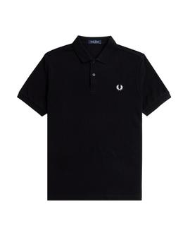 Polo Fred Perry Plain Hombre Negro