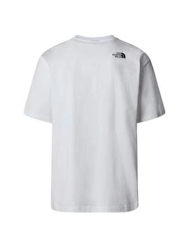 Camiseta The North Face Simple Dome Oversize Hombre Blanco