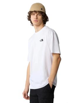 Camiseta The North Face Simple Dome Oversize Hombre Blanco
