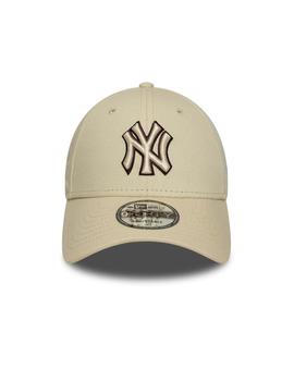 Gorra New Era Team Outline Unisex Beige