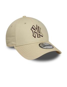 Gorra New Era Team Outline Unisex Beige