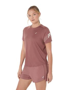 Camiseta Asics Icon Mujer  Rosa