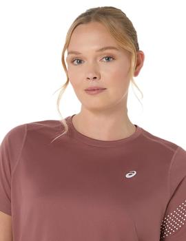 Camiseta Asics Icon Mujer  Rosa