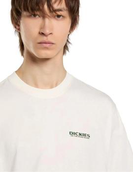 Camiseta Dickies Burns  Hombre Blanco