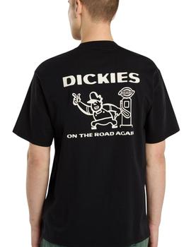 Camiseta Dickies Burns Hombre Negro